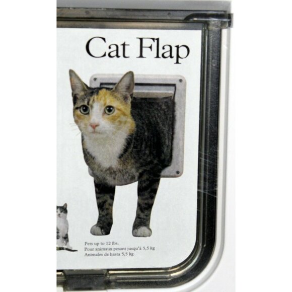 PetSafe Cat Small Dog Transparent Door Flap Magnetic Closure Slide Lock Pet - Picture 2 of 12